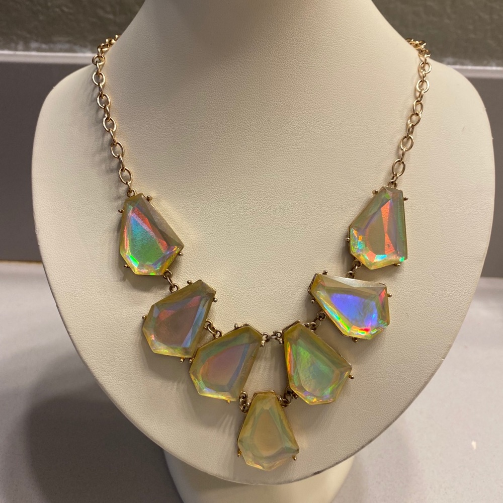 Iridescent Statement Necklace